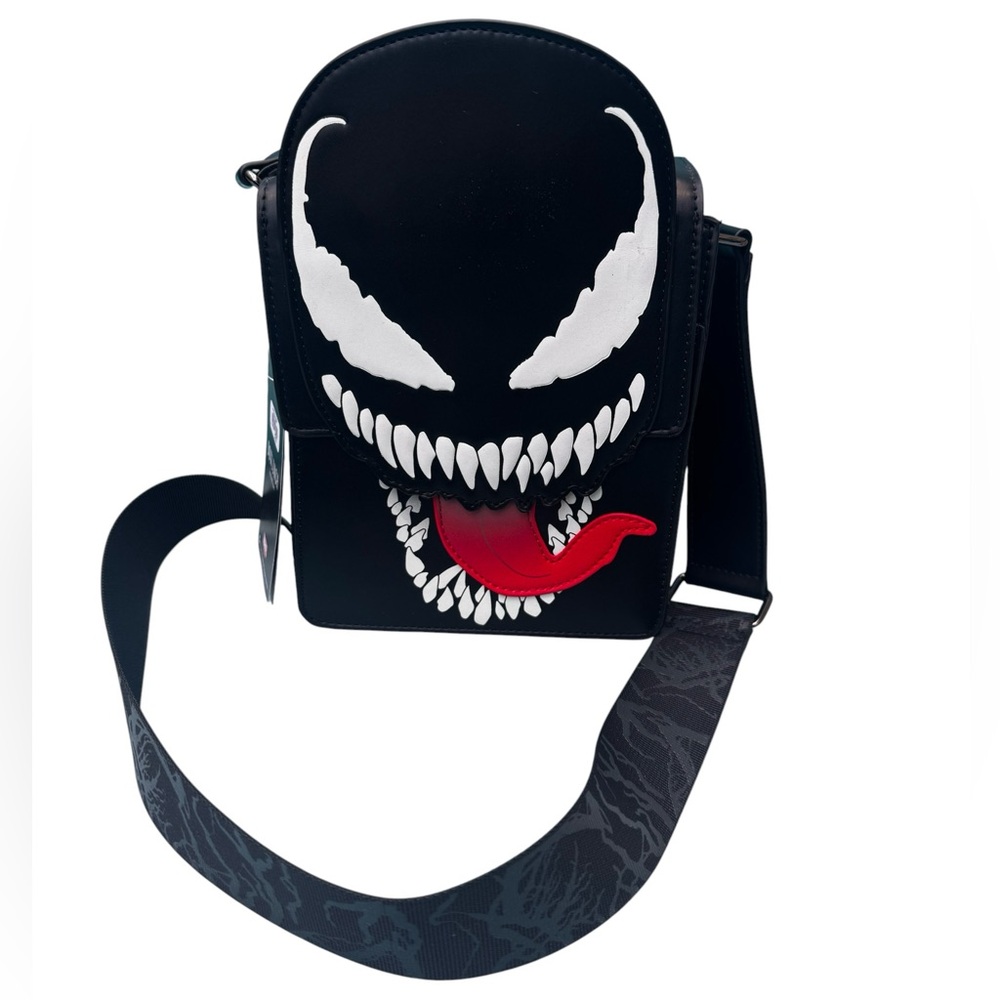 Marvel Venom Figural Venom Face Crossbody Bag - BoxLunch Exclusive
